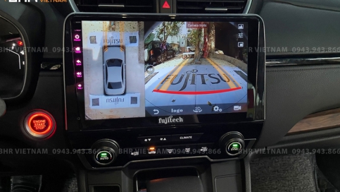 Màn hình DVD Fujitech 360 Honda CRV 2018 - nay